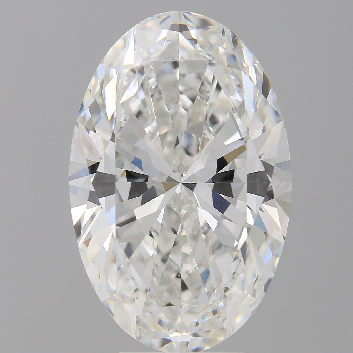 7.04 Carat Oval Shaped, Ideal Cut, F Color, VVS2 Clarity, IGI Certified Lab Grown Diamond