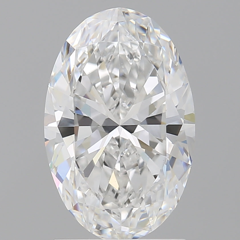 2.04 Carat Oval Shaped, Ideal Cut, E Color, VVS2 Clarity, IGI Certified Lab Grown Diamond
