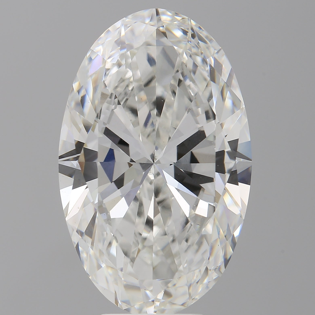8.01 Carat Oval Shaped, Ideal Cut, F Color, VVS2 Clarity, IGI Certified Lab Grown Diamond