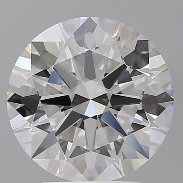 3.52 Carat Round Shaped, Excellent Cut, E Color, VVS2 Clarity, IGI Certified Lab Grown Diamond