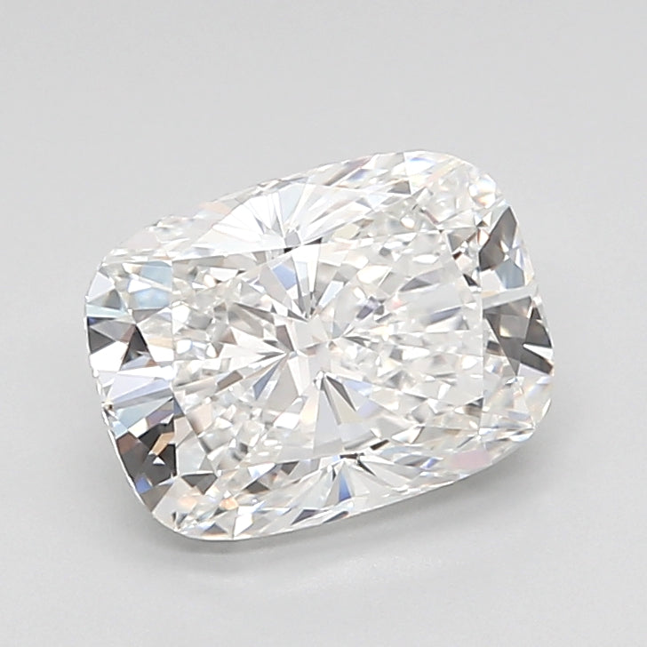 3.03 Carat Cushion Shaped, Ideal Cut, E Color, VVS2 Clarity, IGI Certified Lab Grown Diamond