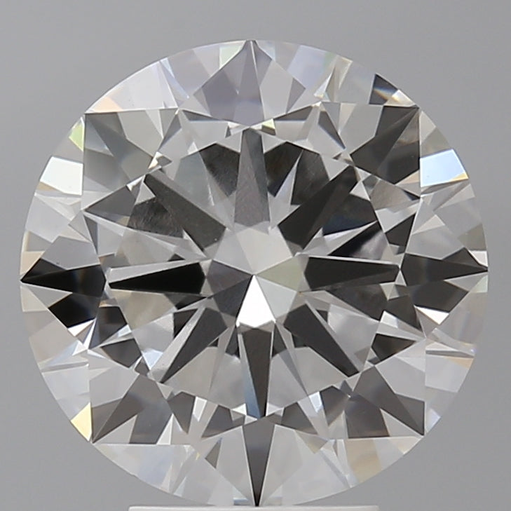5.01 Carat Round Shaped, Excellent Cut, F Color, VVS2 Clarity, IGI Certified Lab Grown Diamond