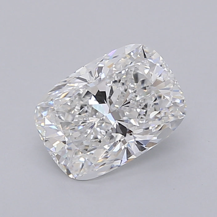 1.53 Carat Cushion Shaped, Ideal Cut, E Color, VVS2 Clarity, IGI Certified Lab Grown Diamond