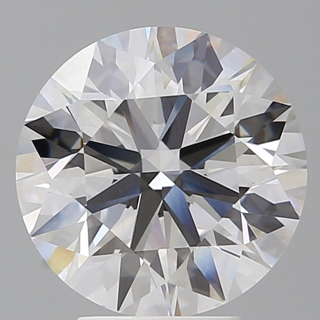 4.56 Carat Round Shaped, Ideal Cut, F Color, VVS2 Clarity, IGI Certified Lab Grown Diamond