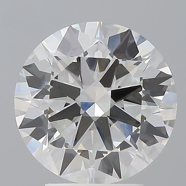 3.50 Carat Round Shaped, Excellent Cut, E Color, VVS2 Clarity, IGI Certified Lab Grown Diamond