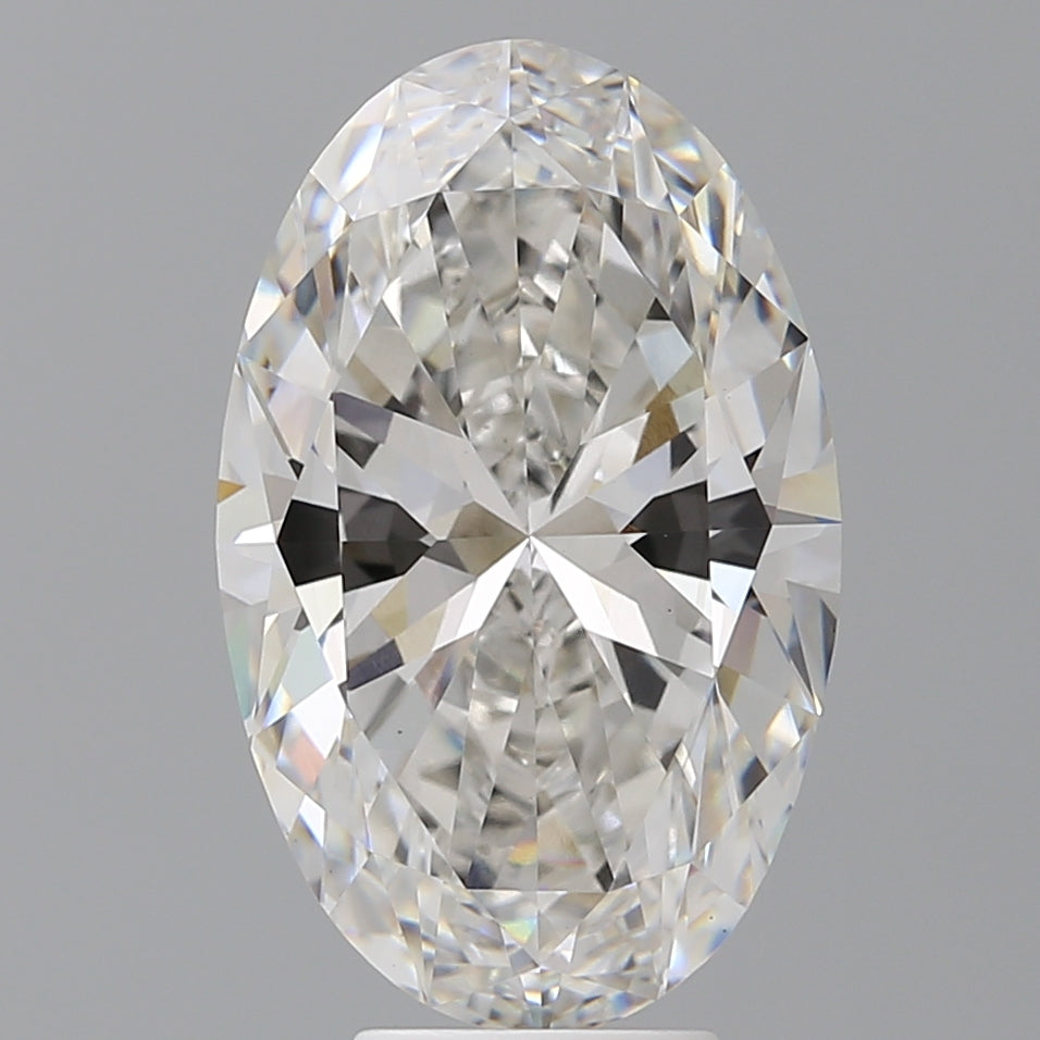 6.56 Carat Oval Shaped, Ideal Cut, F Color, VS1 Clarity, IGI Certified Lab Grown Diamond