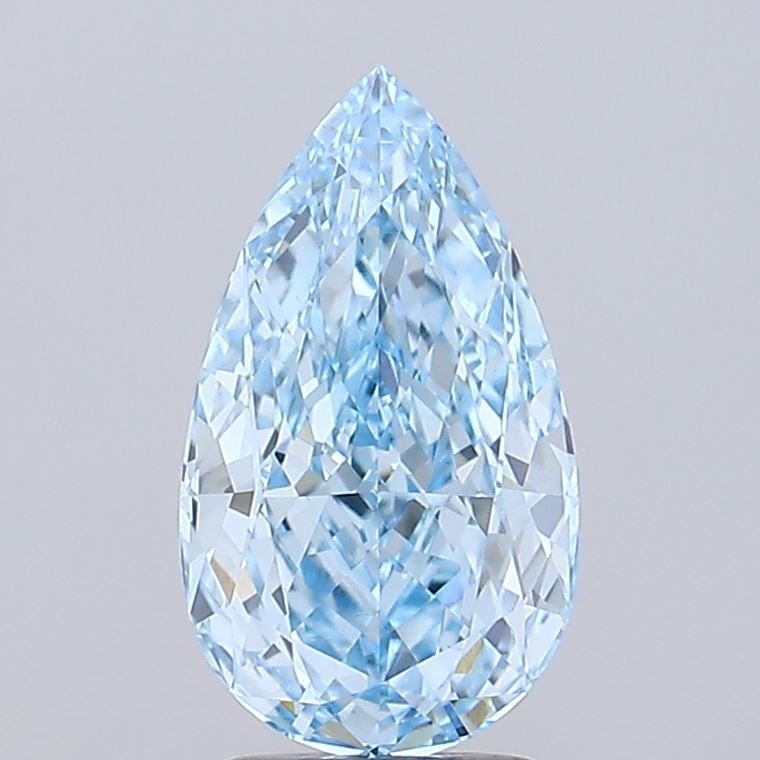3.05 Carat Pear Shaped, Ideal Cut, VVS2 Clarity, IGI Certified Lab Grown Diamond