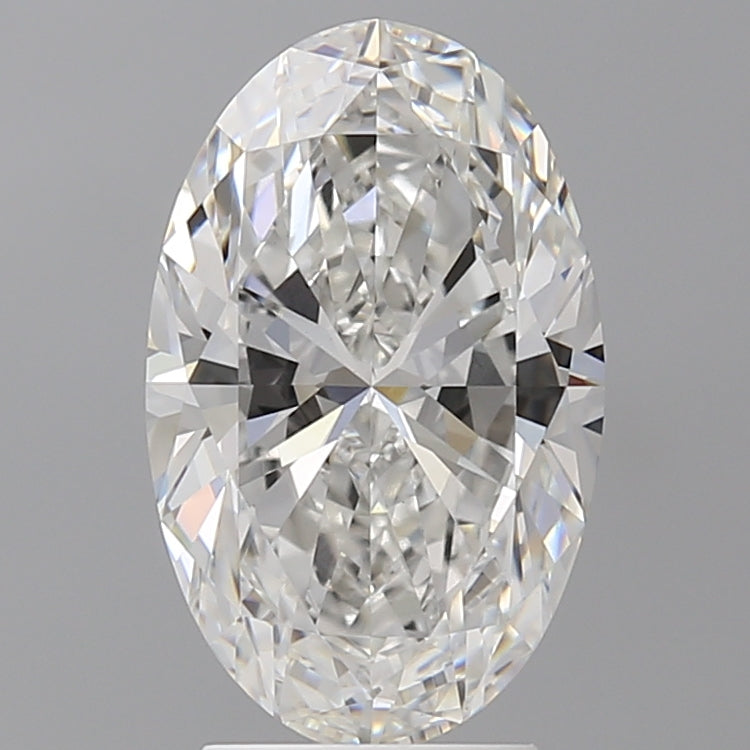 3.54 Carat Oval Shaped, Ideal Cut, E Color, VVS2 Clarity, IGI Certified Lab Grown Diamond