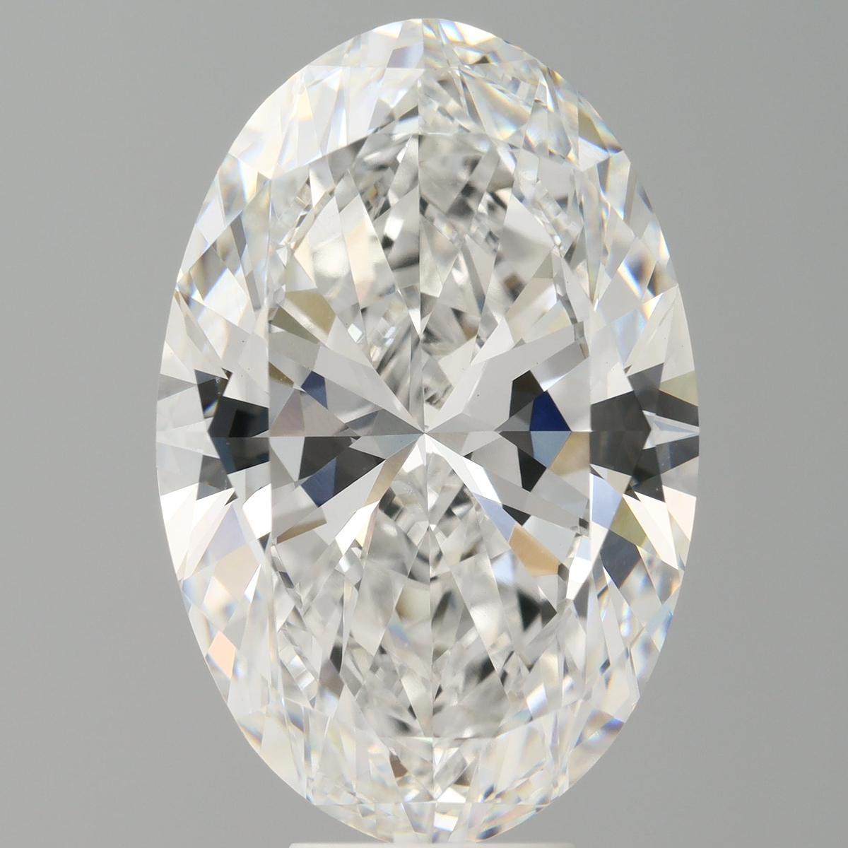 8.58 Carat Oval Shaped, Ideal Cut, F Color, VVS2 Clarity, IGI Certified Lab Grown Diamond