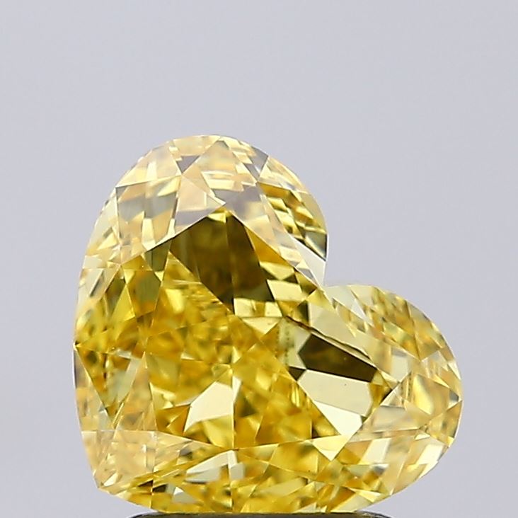 1.88 Carat Heart Shaped, Very Good Cut, VS2 Clarity, IGI Certified Lab Grown Diamond