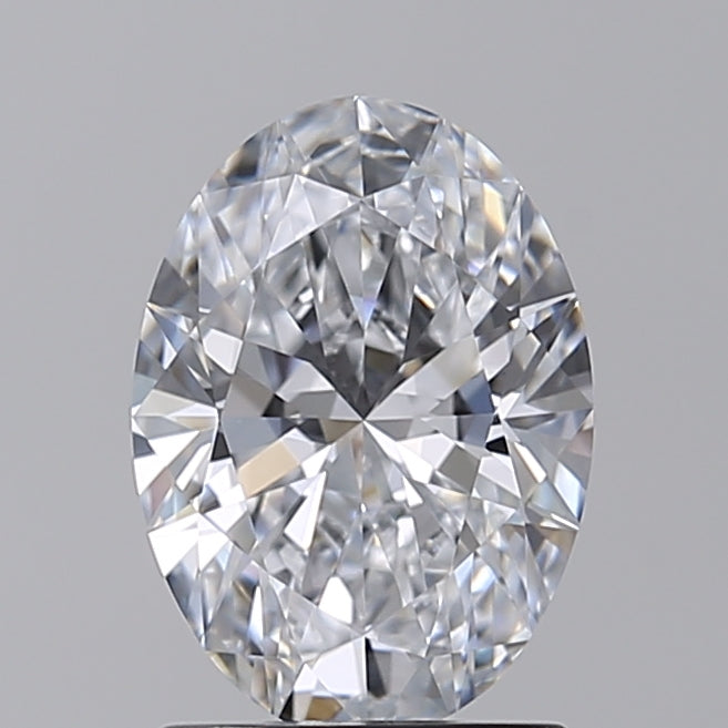 1.56 Carat Oval Shaped, Ideal Cut, D Color, VVS1 Clarity, IGI Certified Lab Grown Diamond