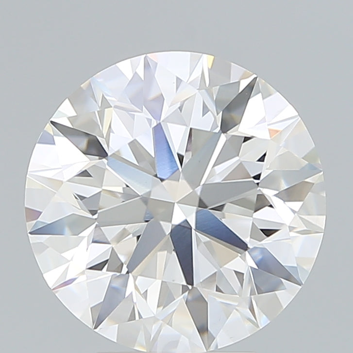 5.28 Carat Round Shaped, Excellent Cut, G Color, VS1 Clarity, IGI Certified Lab Grown Diamond