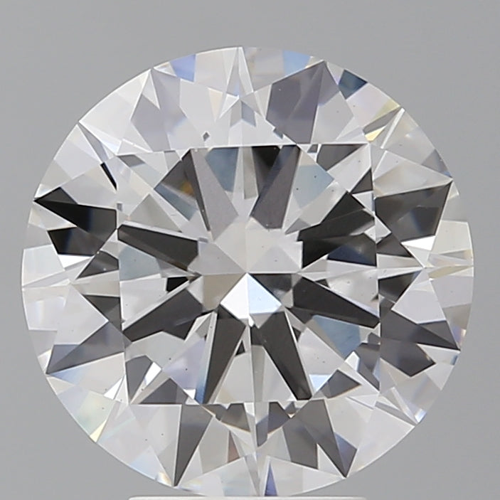 5.04 Carat Round Shaped, Excellent Cut, F Color, VS1 Clarity, IGI Certified Lab Grown Diamond