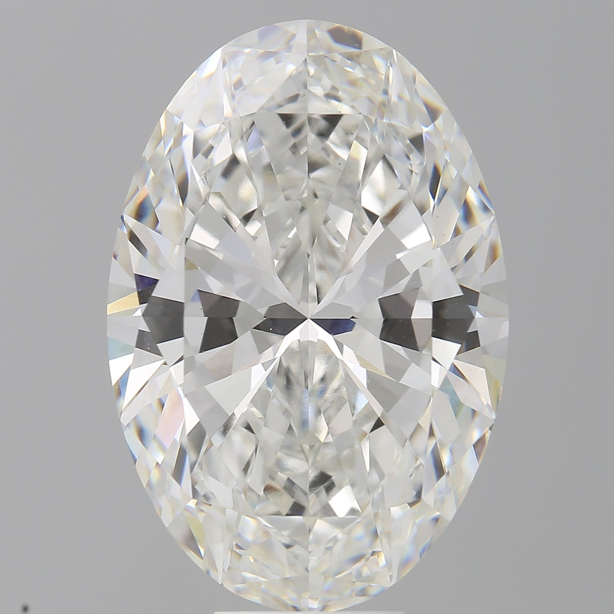 11.09 Carat Oval Shaped, Ideal Cut, F Color, VVS2 Clarity, IGI Certified Lab Grown Diamond