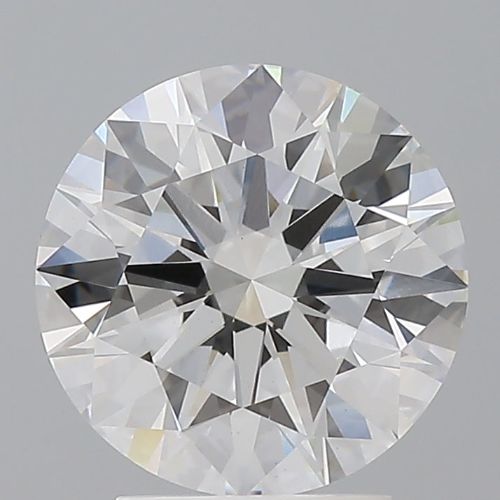 3.10 Carat Round Shaped, Ideal Cut, E Color, VVS2 Clarity, IGI Certified Lab Grown Diamond