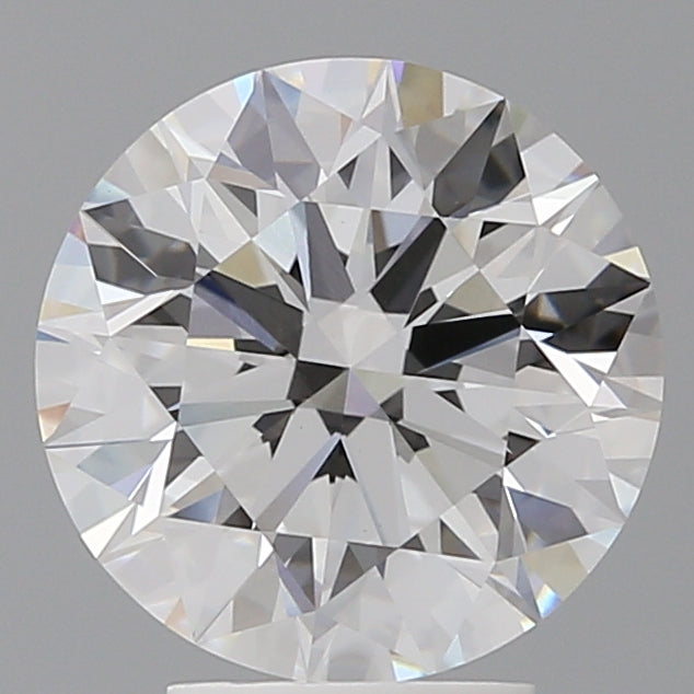 4.10 Carat Round Shaped, Ideal Cut, E Color, VVS2 Clarity, IGI Certified Lab Grown Diamond