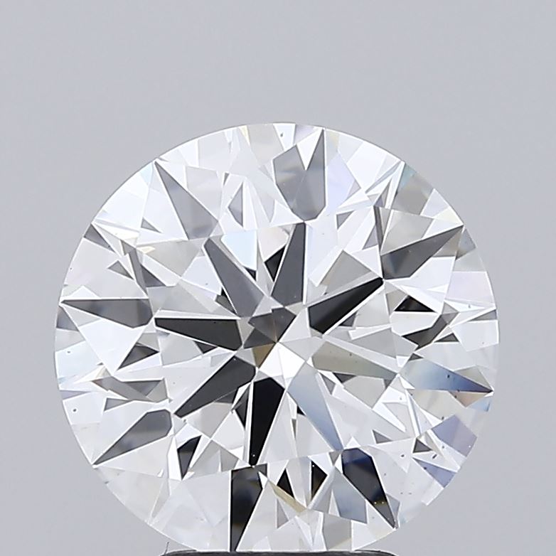4.05 Carat Round Shaped, Ideal Cut, E Color, VS1 Clarity, IGI Certified Lab Grown Diamond