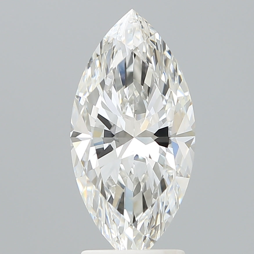 2.59 Carat Marquise Shaped, Ideal Cut, F Color, VVS2 Clarity, IGI Certified Lab Grown Diamond