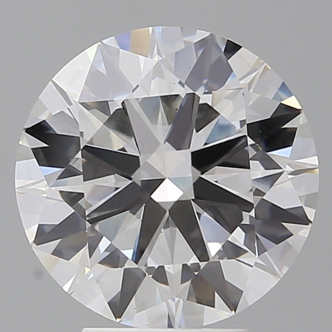 4.54 Carat Round Shaped, Ideal Cut, F Color, VS1 Clarity, IGI Certified Lab Grown Diamond
