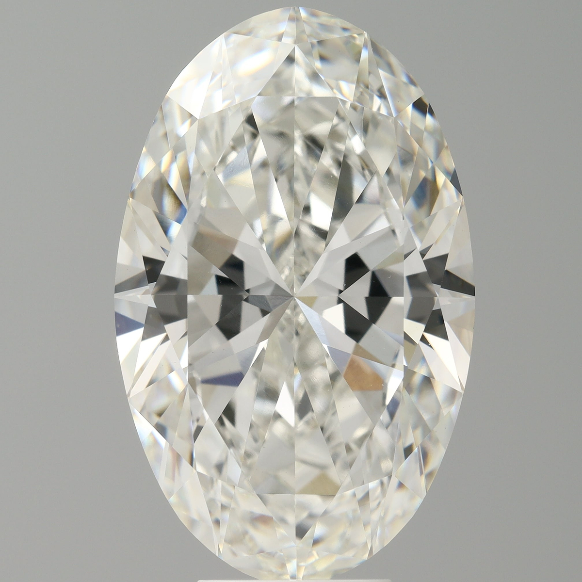 8.07 Carat Oval Shaped, Ideal Cut, F Color, VVS2 Clarity, IGI Certified Lab Grown Diamond