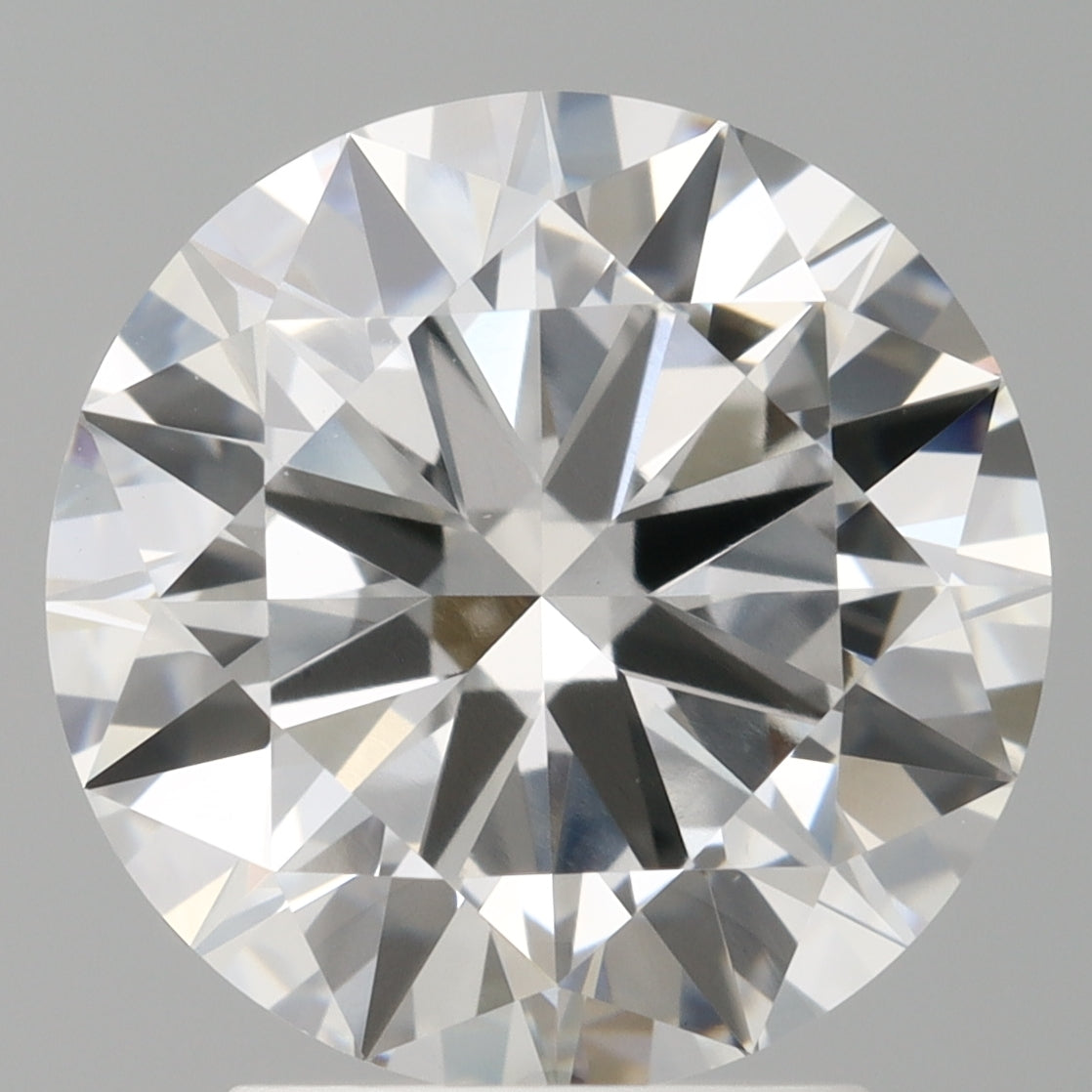 3.00 Carat Round Shaped, Excellent Cut, E Color, VS1 Clarity, IGI Certified Lab Grown Diamond