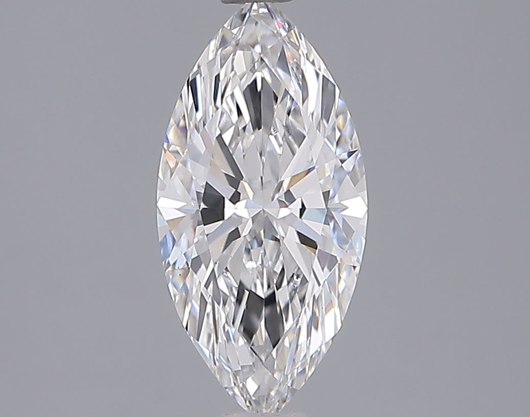 1.54 Carat Marquise Shaped, Ideal Cut, D Color, VS1 Clarity, IGI Certified Lab Grown Diamond