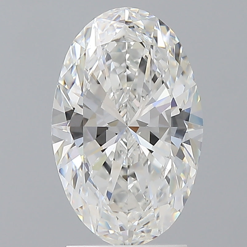 2.60 Carat Oval Shaped, Ideal Cut, E Color, VVS2 Clarity, IGI Certified Lab Grown Diamond