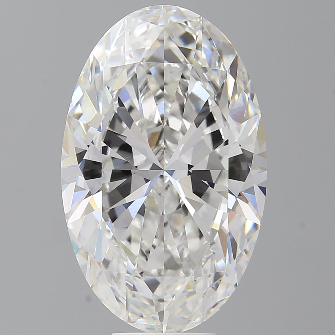 9.60 Carat Oval Shaped, Ideal Cut, E Color, VVS2 Clarity, IGI Certified Lab Grown Diamond