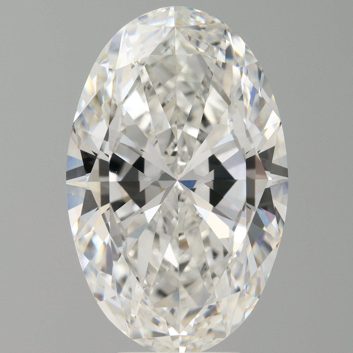 7.04 Carat Oval Shaped, Ideal Cut, F Color, VVS2 Clarity, IGI Certified Lab Grown Diamond