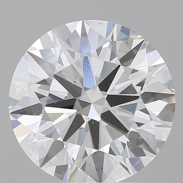 2.54 Carat Round Shaped, Ideal Cut, E Color, VS1 Clarity, IGI Certified Lab Grown Diamond