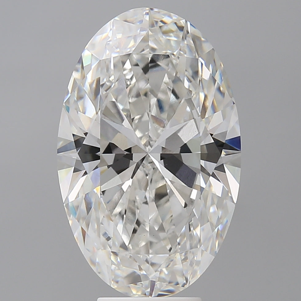 7.06 Carat Oval Shaped, Excellent Cut, E Color, VVS2 Clarity, IGI Certified Lab Grown Diamond