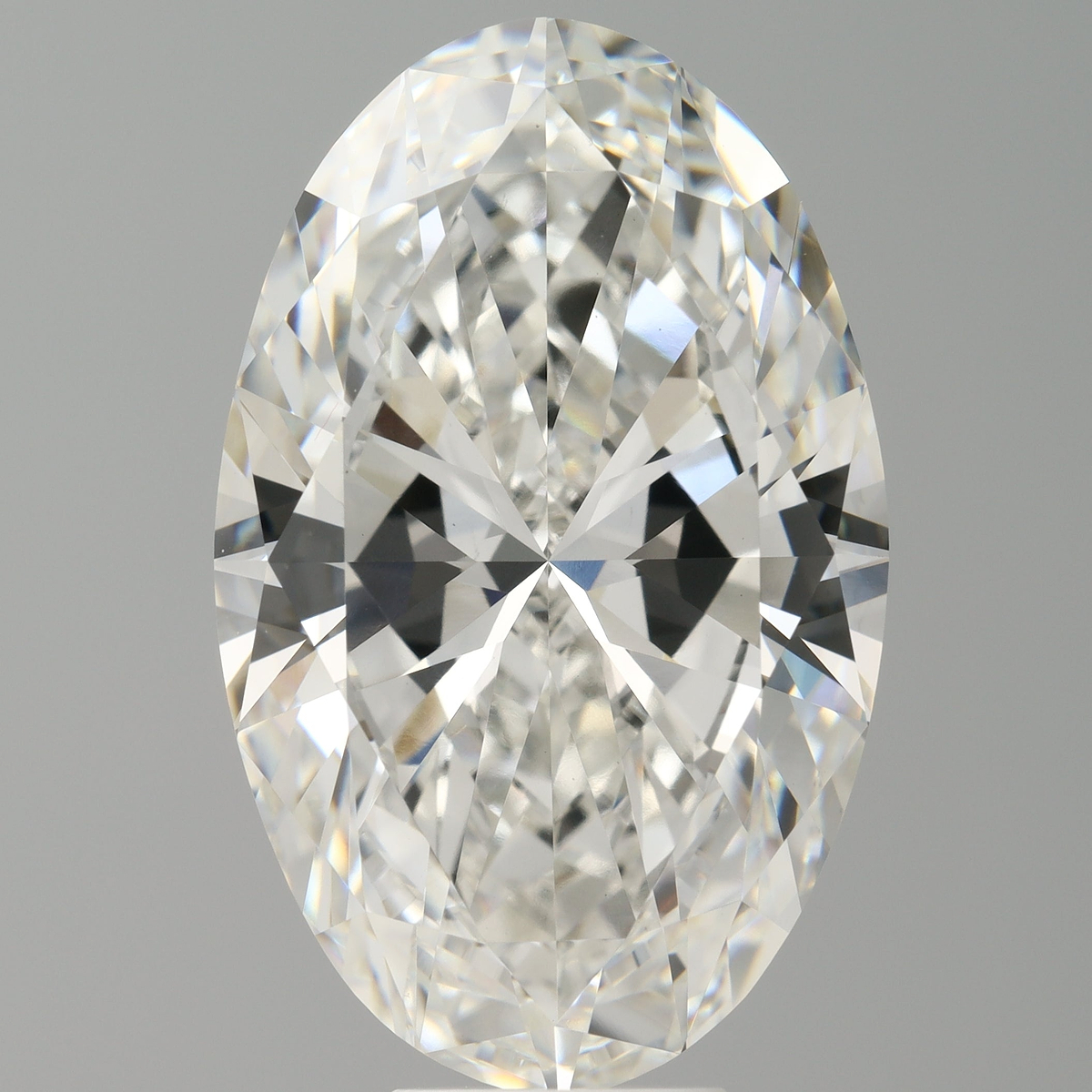 10.07 Carat Oval Shaped, Ideal Cut, F Color, VVS2 Clarity, IGI Certified Lab Grown Diamond