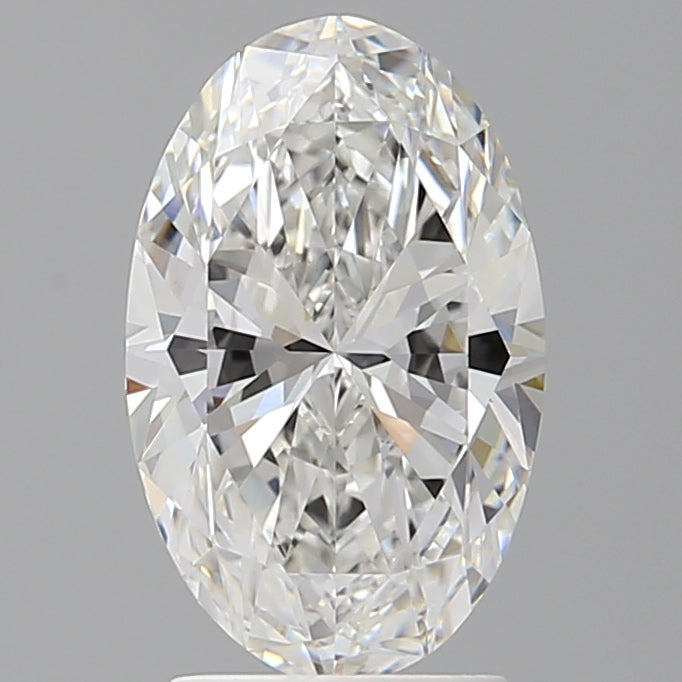 2.58 Carat Oval Shaped, Ideal Cut, E Color, VVS2 Clarity, IGI Certified Lab Grown Diamond