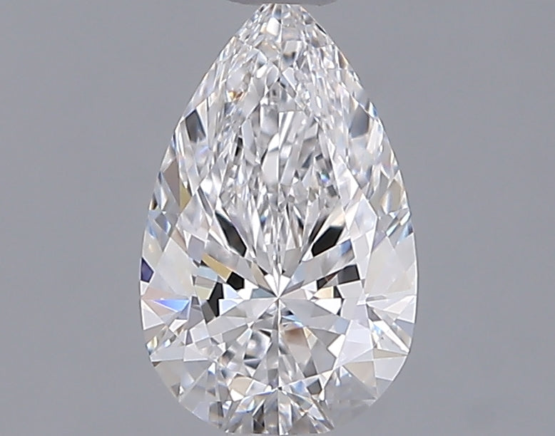 1.06 Carat Pear Shaped, Ideal Cut, D Color, VVS1 Clarity, IGI Certified Lab Grown Diamond