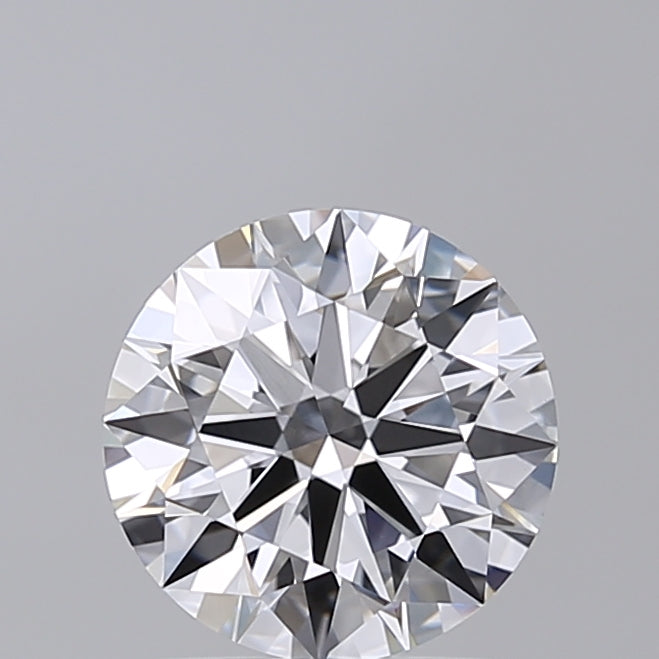 1.52 Carat Round Shaped, Ideal Cut, D Color, VVS2 Clarity, IGI Certified Lab Grown Diamond