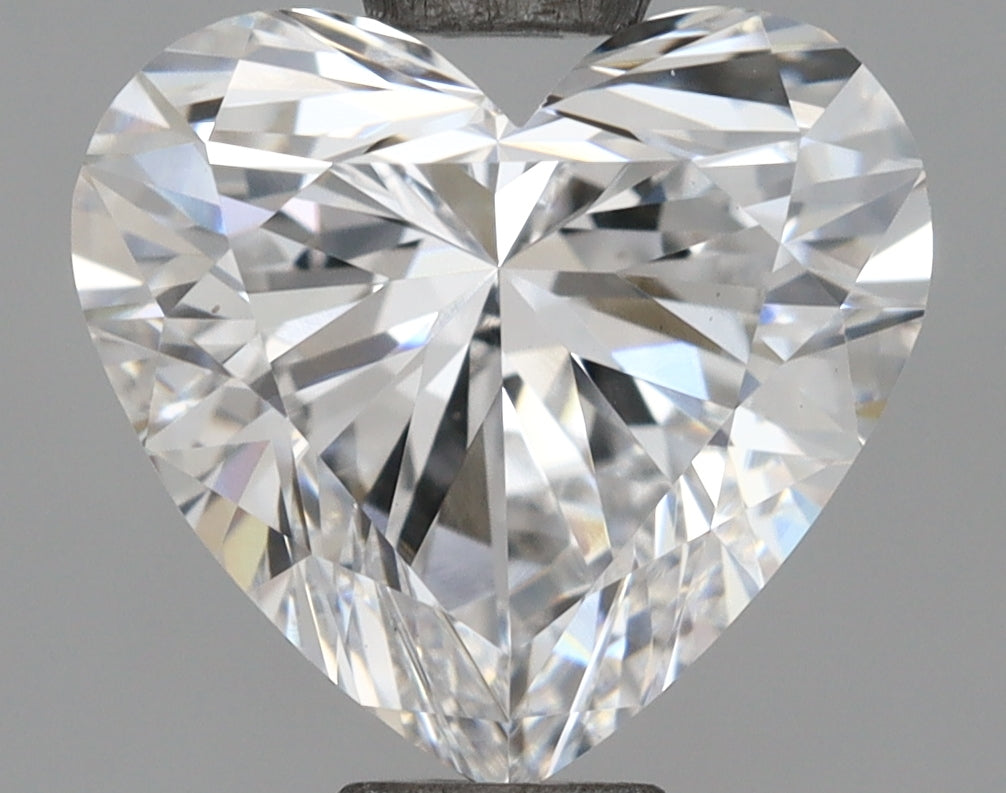 1.61 Carat Heart Shaped, Excellent Cut, E Color, VVS1 Clarity, IGI Certified Lab Grown Diamond