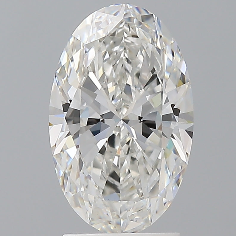 2.52 Carat Oval Shaped, Ideal Cut, F Color, VVS2 Clarity, IGI Certified Lab Grown Diamond