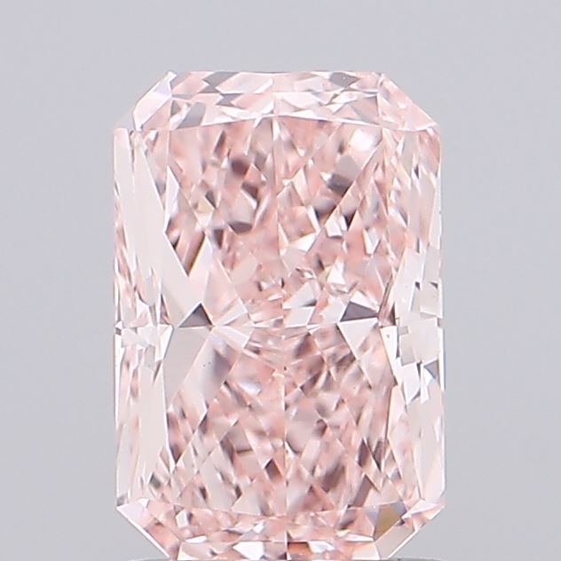 1.12 Carat Radiant Shaped, Excellent Cut, VVS2 Clarity, IGI Certified Lab Grown Diamond