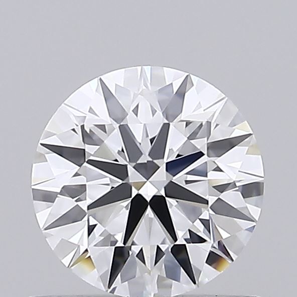 0.53 Carat Round Shaped, Ideal Cut, D Color, VVS2 Clarity, IGI Certified Lab Grown Diamond