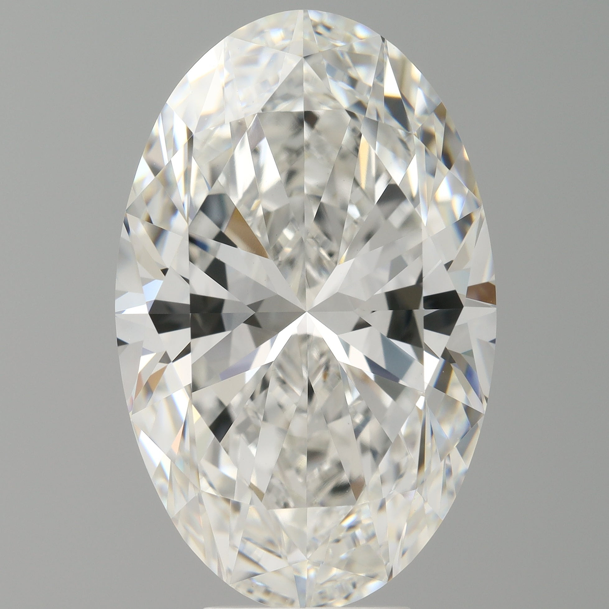8.10 Carat Oval Shaped, Ideal Cut, F Color, VVS2 Clarity, IGI Certified Lab Grown Diamond