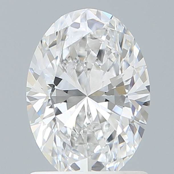 1.22 Carat Oval Shaped, Ideal Cut, D Color, VVS2 Clarity, IGI Certified Lab Grown Diamond