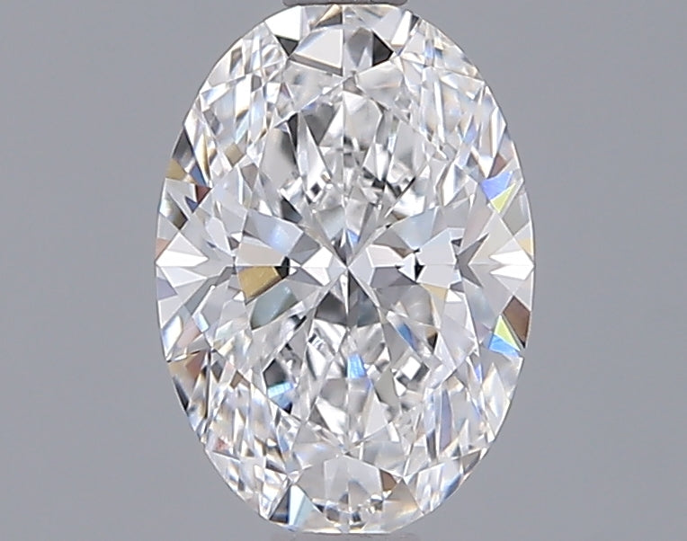 1.26 Carat Oval Shaped, Ideal Cut, D Color, IF Clarity, IGI Certified Lab Grown Diamond