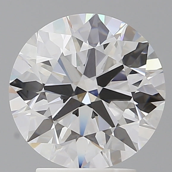 3.04 Carat Round Shaped, Ideal Cut, F Color, VVS2 Clarity, IGI Certified Lab Grown Diamond