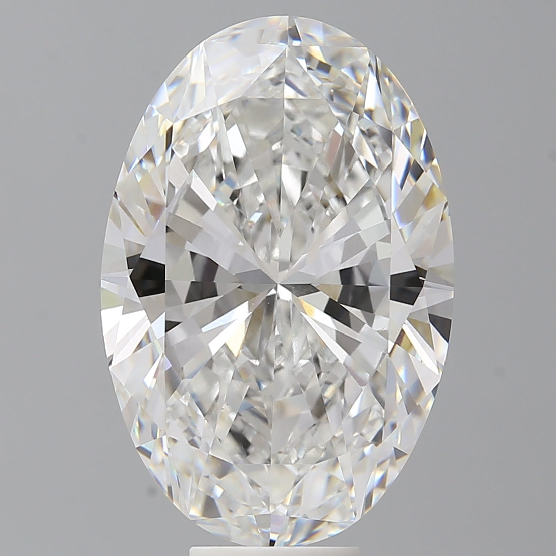 11.00 Carat Oval Shaped, Excellent Cut, F Color, VVS2 Clarity, IGI Certified Lab Grown Diamond