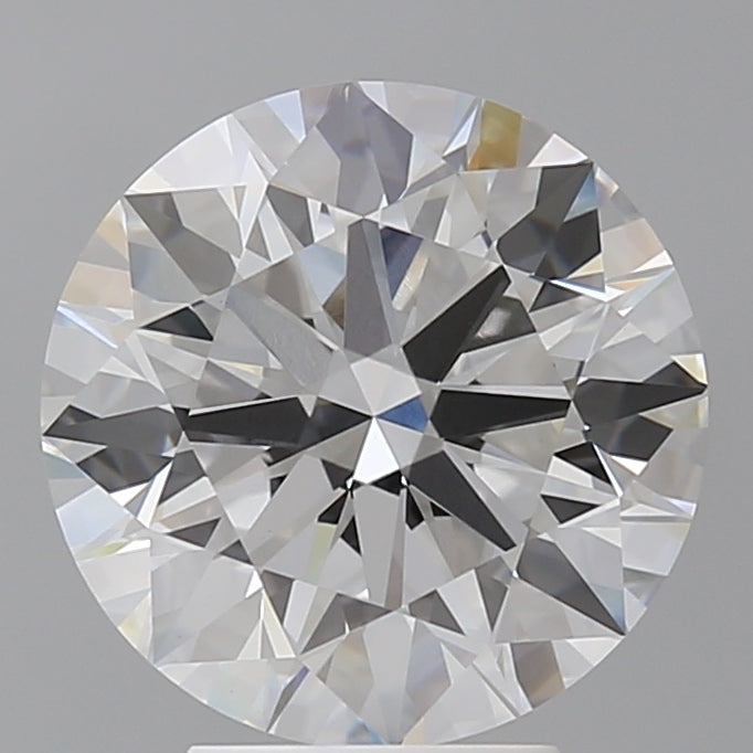 4.58 Carat Round Shaped, Ideal Cut, E Color, VVS2 Clarity, IGI Certified Lab Grown Diamond