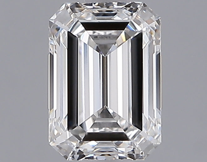 1.02 Carat Emerald Shaped, Ideal Cut, F Color, VS1 Clarity, IGI Certified Lab Grown Diamond