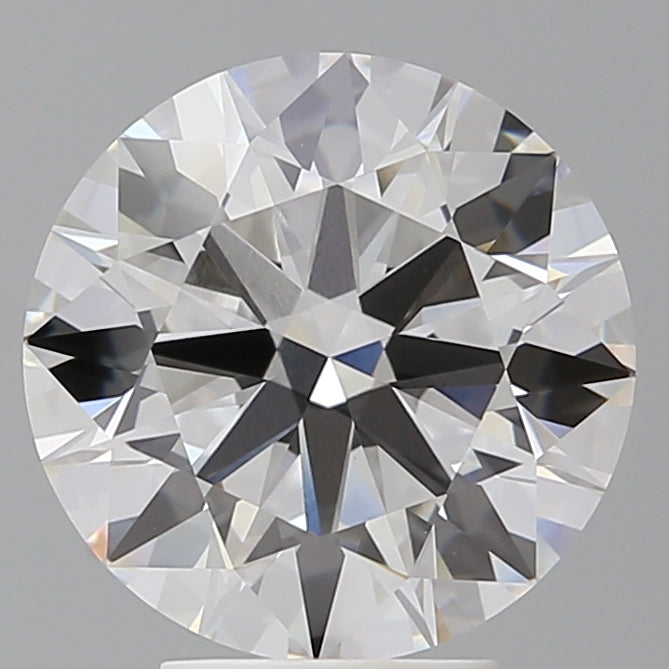 4.59 Carat Round Shaped, Ideal Cut, F Color, VVS2 Clarity, IGI Certified Lab Grown Diamond