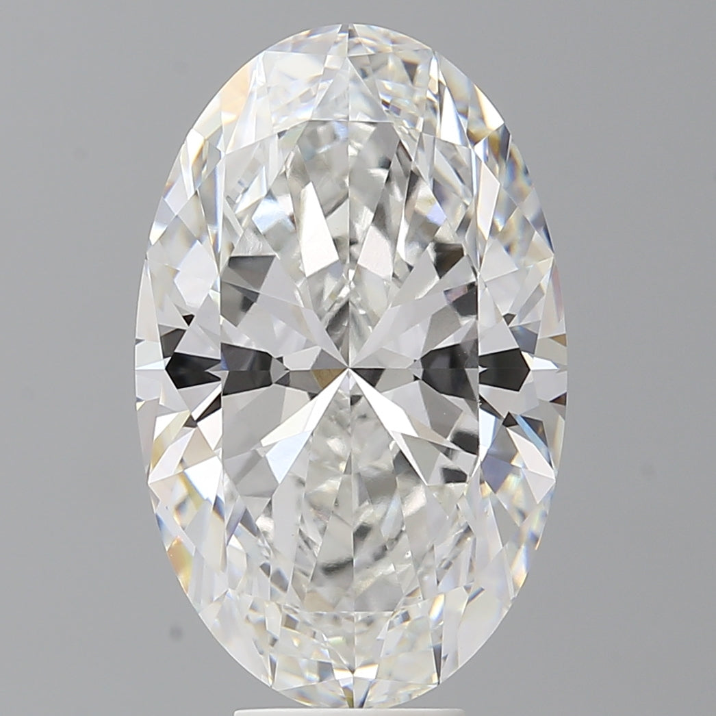 8.55 Carat Oval Shaped, Ideal Cut, F Color, VVS2 Clarity, IGI Certified Lab Grown Diamond