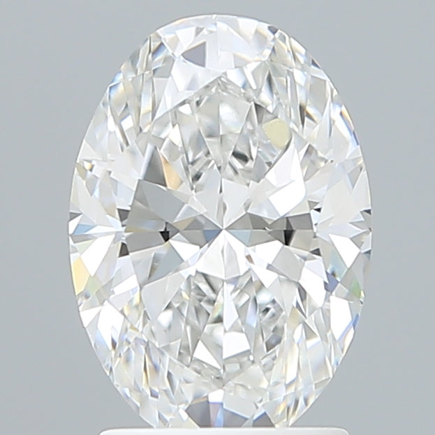 2.10 Carat Oval Shaped, Ideal Cut, E Color, VVS2 Clarity, IGI Certified Lab Grown Diamond