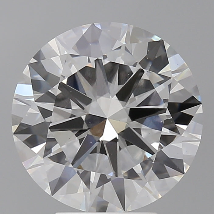 5.01 Carat Round Shaped, Excellent Cut, E Color, VVS2 Clarity, IGI Certified Lab Grown Diamond